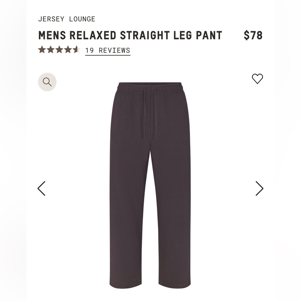 Men’s SKIMS sweatpants new with tags size 2XL